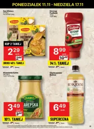 Gazetka promocyjna Delikatesy Centrum - Gazetka - ważna od 17.11 do 17.11.2024 - strona 14 - produkty: Ketchup, Sos, Rum, Mus, Beskidzki, Winiary, Kamis, Olej, Musztarda