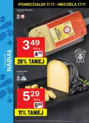 Gazetka promocyjna Delikatesy Centrum - Gazetka - ważna od 17.11 do 17.11.2024 - strona 9 - produkty: Maasdam, Ser, Bursztyn