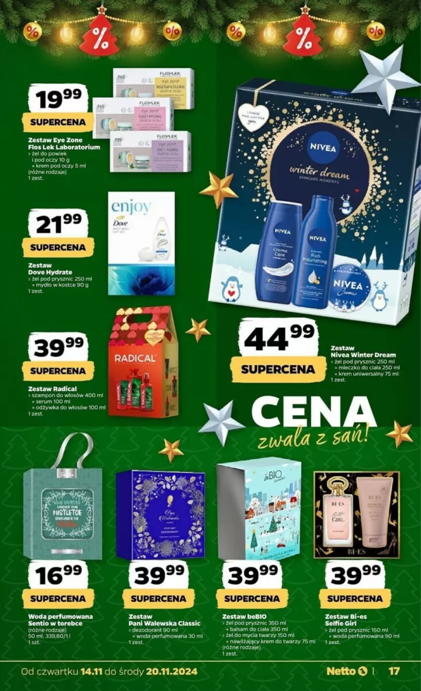 Gazetka promocyjna Netto - ważna 14.11 do 20.11.2024 - strona 9 - produkty: Balsam do ciała, Dezodorant, Dove, Krem pod oczy, Krem uniwersalny, Nivea, Perfum, Woda, Woda perfumowana