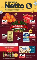 Gazetka promocyjna Netto - Gazetka - ważna od 20.11 do 20.11.2024 - strona 1 - produkty: Piwa, Ser, Puf, Gra, Papier, Twaróg, Papryka, Papier toaletowy, Siatka, Mola, Twaróg półtłusty, LG, Fa