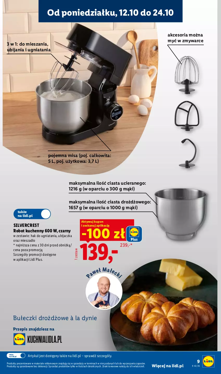 Gazetka promocyjna Lidl - Katalog - ważna 12.10 do 24.10.2026 - strona 11 - produkty: Bułeczki, Mieszadło, Robot, Silvercrest