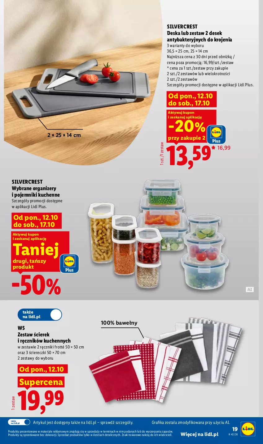 Gazetka promocyjna Lidl - Katalog - ważna 12.10 do 24.10.2026 - strona 21 - produkty: Gra, Grafika, Organizer, Pojemnik, Ręcznik, Silvercrest