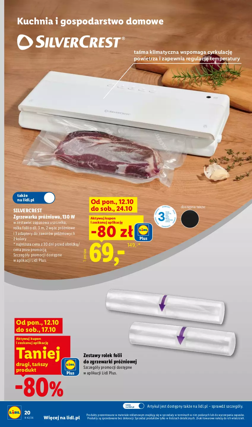 Gazetka promocyjna Lidl - Katalog - ważna 12.10 do 24.10.2026 - strona 22 - produkty: Kuchnia, Silvercrest, Warka