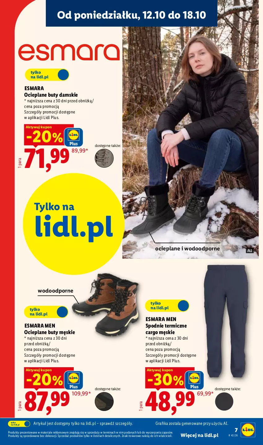 Gazetka promocyjna Lidl - Katalog - ważna 12.10 do 24.10.2026 - strona 7 - produkty: Buty, Gra, Grafika, Por, Spodnie