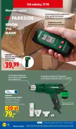 Gazetka promocyjna Lidl - Katalog - Gazetka - ważna od 24.10 do 24.10.2026 - strona 48 - produkty: Parkside, Top, Opalarka, Termometr, Grill, Ogród, LG