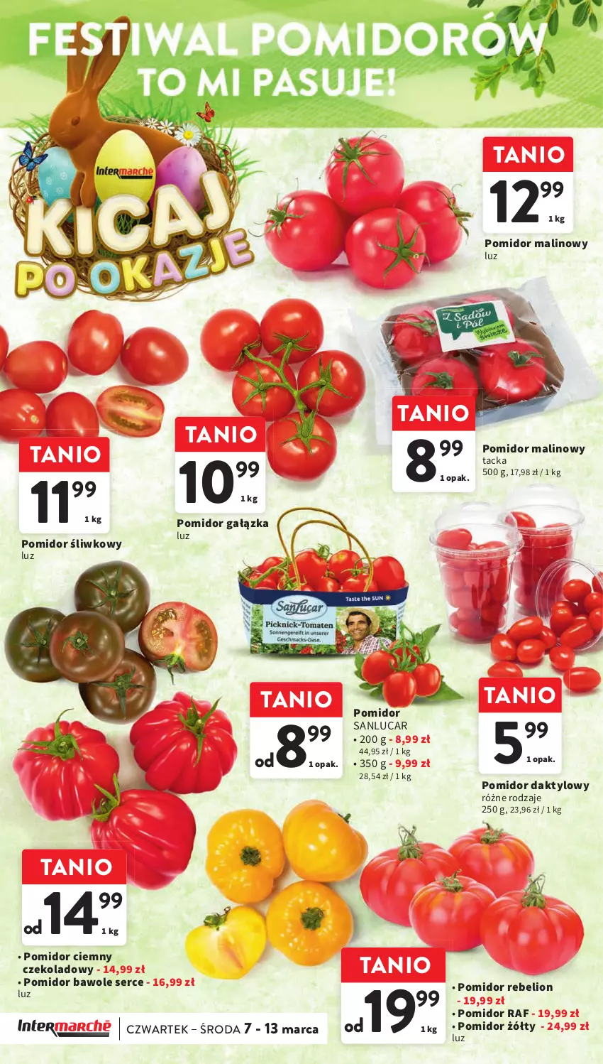 Gazetka promocyjna Intermarche - ważna 07.03 do 13.03.2024 - strona 20 - produkty: Lion, Pomidor malinowy, Ser