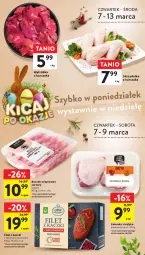 Gazetka promocyjna Intermarche - Gazetka - ważna od 13.03 do 13.03.2024 - strona 23 - produkty: Kurczak, Sos, Golonka z indyka, Skrzydełka z kurczaka, Boczek, Wino, Boczek wieprzowy