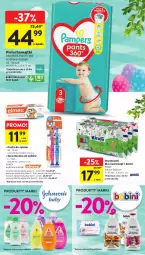 Gazetka promocyjna Intermarche - Gazetka - ważna od 13.03 do 13.03.2024 - strona 43 - produkty: Pampers, Majtki, Szczoteczka do zębów, Pasta do zębów, Chusteczki, Dzieci, Pieluchomajtki, Elmex, Kindii, Szczoteczka