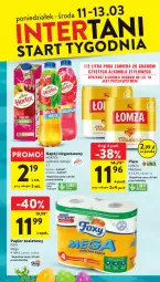 Gazetka promocyjna Intermarche - Gazetka - ważna od 13.03 do 13.03.2024 - strona 46 - produkty: Piwa, Piwo, Gra, Papier, Papier toaletowy, Rolki, Foxy, Napój niegazowany, Napój, Hortex