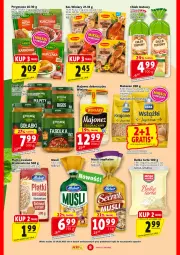 Gazetka promocyjna Prim Market - Gazetka - ważna od 19.03 do 19.03.2025 - strona 8 - produkty: Majonez, Makaron, Sos, Por, Mus, Tarta, Melvit, Chleb tostowy, Chleb, Bułka tarta, Kamis, Bułka
