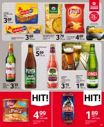 Gazetka promocyjna Selgros - Oferta spożywcza - Gazetka - ważna od 19.10 do 19.10.2022 - strona 21 - produkty: Piwo, Ser, Lajkonik, Orzeszki, Somersby, Chrupki, Przysnacki, Felix, Harnaś, Lay’s, Krakersy