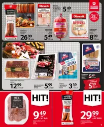 Gazetka promocyjna Selgros - Oferta spożywcza - Gazetka - ważna od 19.10 do 19.10.2022 - strona 9 - produkty: Ser, Kiełbasa krakowska, Parówki, Serdelki, Salceson, Parówki z indyka, Boczek, Kiełbasa