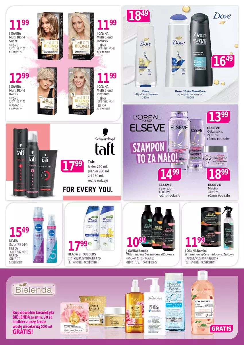 Gazetka promocyjna Drogerie Polskie - Gazetka - ważna 10.02 do 28.02.2025 - strona 5 - produkty: Bielenda, Fa, Gra, Joanna, Lakier, Nivea, Szampon