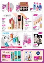 Gazetka promocyjna Drogerie Polskie - Gazetka - Gazetka - ważna od 28.02 do 28.02.2025 - strona 3 - produkty: Ser, Rum, Bell, Maybelline, Tusz, Lion, L’Oréal, Serum, Paleta, Maska, Nivea, Fa