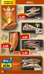 Gazetka promocyjna Lidl - GAZETKA - Gazetka - ważna od 01.06 do 01.06.2024 - strona 20 - produkty: Pstrąg tęczowy, Tusz, Pstrąg, Dorsz, Grill