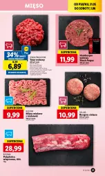 Gazetka promocyjna Lidl - GAZETKA - Gazetka - ważna od 01.06 do 01.06.2024 - strona 25 - produkty: Polędwica, Mięso mielone, Sok, Sokołów, Tatar wołowy, Hamburger, Lack, Burger, Mięso