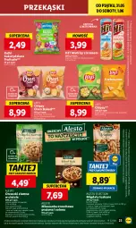 Gazetka promocyjna Lidl - GAZETKA - Gazetka - ważna od 01.06 do 01.06.2024 - strona 31 - produkty: Migdały łuskane, Warzywa, Sos, Ser, Orzeszki, Migdały, Papryka, Chipsy, Mieszanka orzechowa, Grill, Orzeszki ziemne, Lay’s