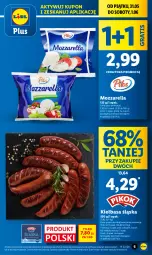 Gazetka promocyjna Lidl - GAZETKA - Gazetka - ważna od 01.06 do 01.06.2024 - strona 7 - produkty: Mozzarella, Gra, Kiełbasa, Kiełbasa śląska