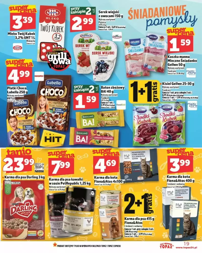 Gazetka promocyjna Topaz - ważna 29.05 do 04.06.2025 - strona 42 - produkty: Kawa, Piątnica, Ser, Serek, Sos, Top