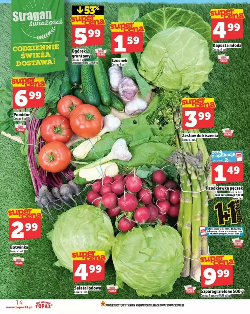 Gazetka promocyjna Topaz - ważna 29.05 do 04.06.2025 - strona 6 - produkty: Top