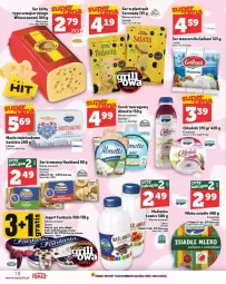 Gazetka promocyjna Topaz - Gazetka - ważna od 04.06 do 04.06.2025 - strona 10 - produkty: Mozzarella, Top, Ser, Włoszczowski, Jogurt, Cars, Chia, Serek, Serek twarogowy, Hochland, Galbani, Fanta, Almette, Mleko zsiadłe, Mleko, Fa