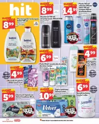 Gazetka promocyjna Topaz - Gazetka - ważna od 04.06 do 04.06.2025 - strona 17 - produkty: Płyn do kąpieli, Top, Papier, Ręcznik kuchenny, Dezodorant, Sito, Papier toaletowy, Velvet, Ręcznik, Chusteczki, Szampon, Dzieci, Odżywka, Nivea, Szczoteczka, Lakier