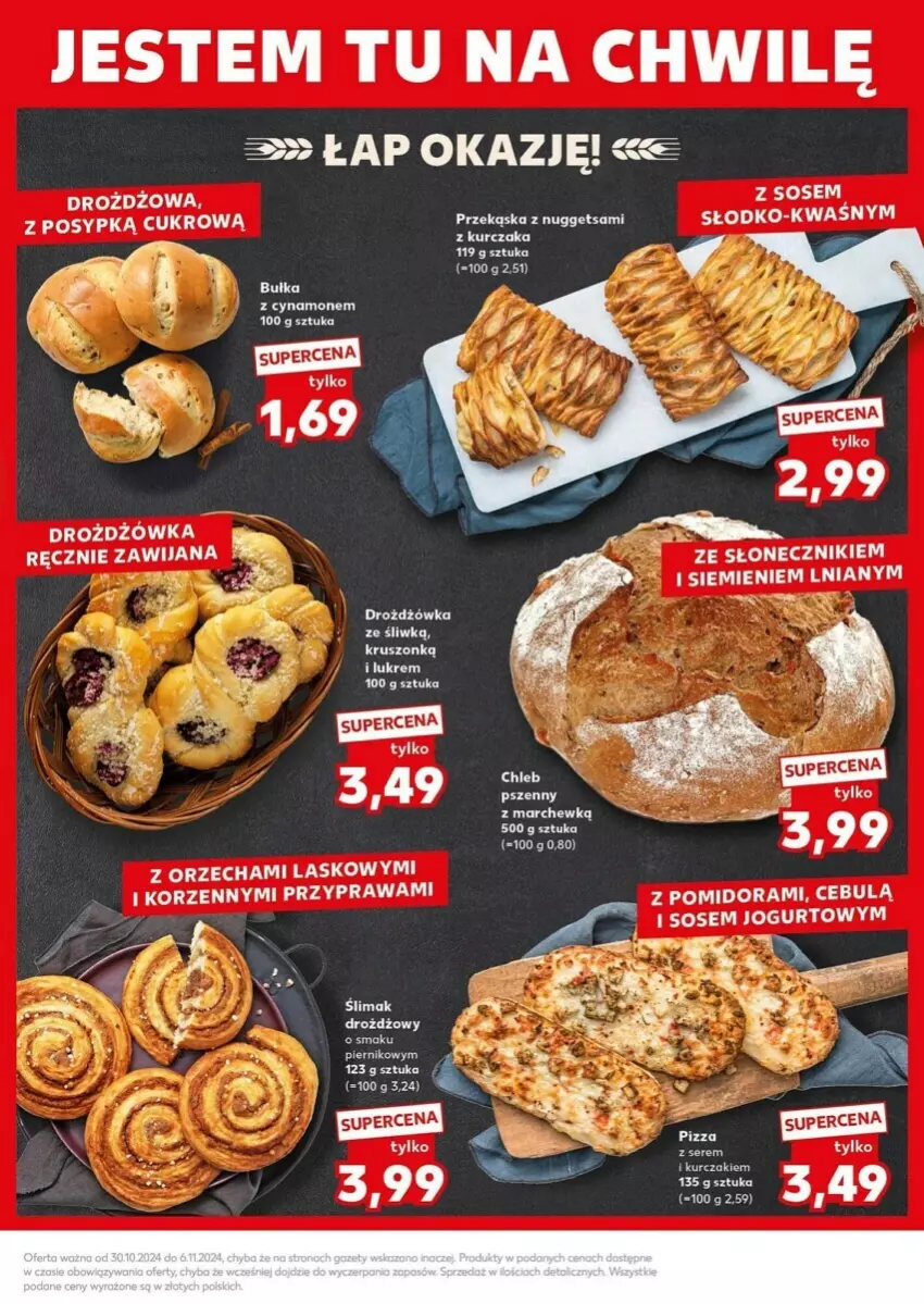 Gazetka promocyjna Kaufland - ważna 04.11 do 06.11.2024 - strona 14 - produkty: Fa, Jogurt, Kurczak, Piernik, Pizza, Sos