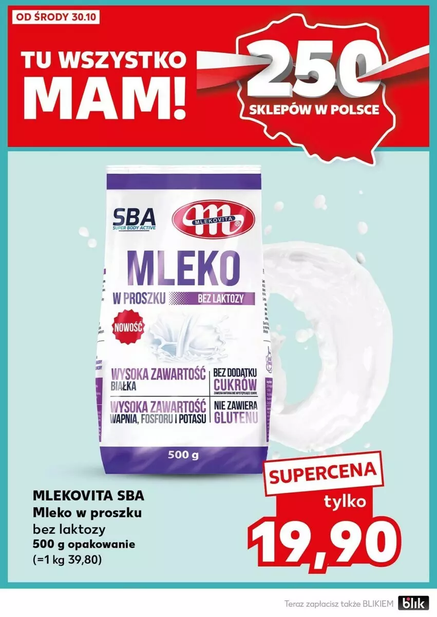 Gazetka promocyjna Kaufland - ważna 04.11 do 06.11.2024 - strona 15 - produkty: Mleko, Mleko w proszku, Mlekovita, Sok