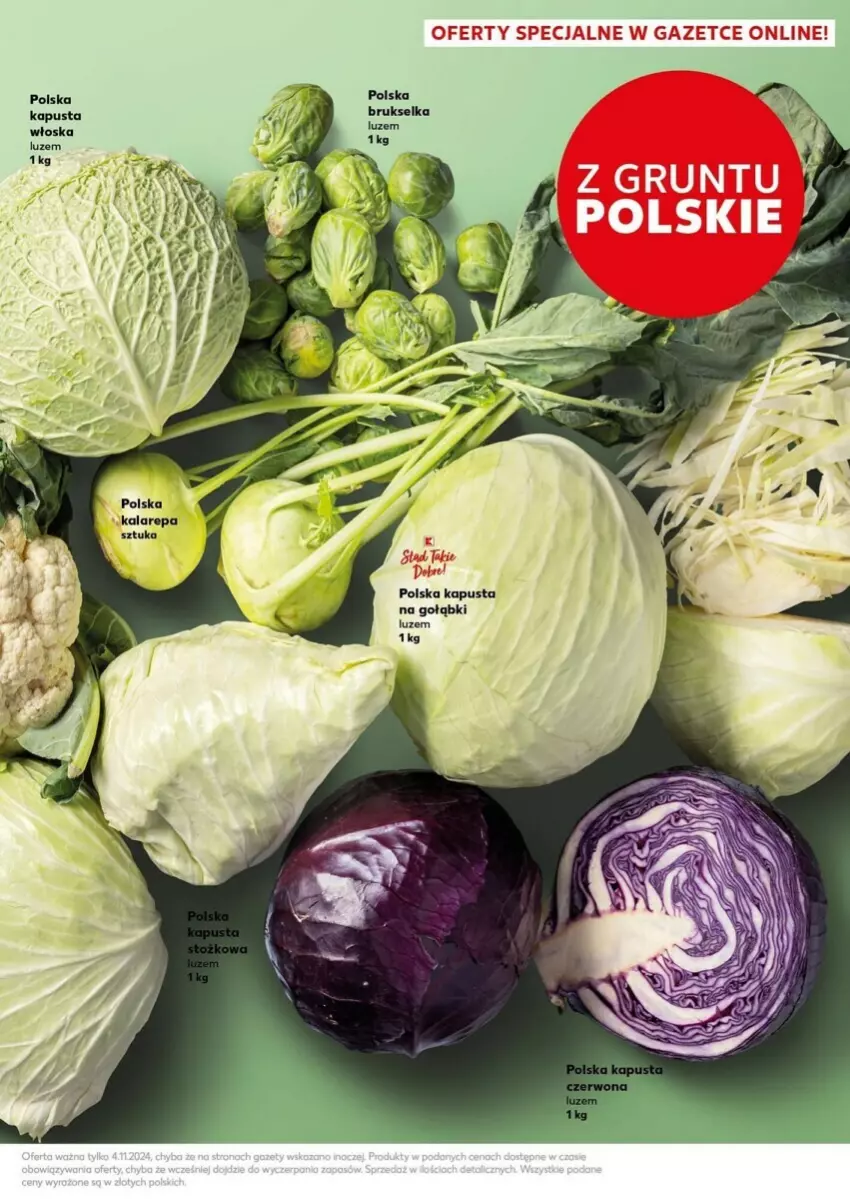 Gazetka promocyjna Kaufland - ważna 04.11 do 06.11.2024 - strona 28 - produkty: Brukselka, Grunt