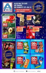 Gazetka promocyjna Aldi - Pełna oferta - Gazetka - ważna od 30.12 do 30.12.2023 - strona 1 - produkty: Kawa rozpuszczalna, Gra, Dallmayr, Kawa, Coca-Cola, Pomidory, Fa