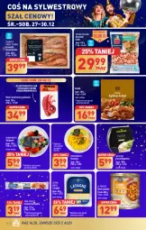 Gazetka promocyjna Aldi - Pełna oferta - Gazetka - ważna od 30.12 do 30.12.2023 - strona 12 - produkty: Hummus, Ciasto francuskie, Mus, Golden Seafood, Krewetki, Lasagne, Kebab, Danie gotowe