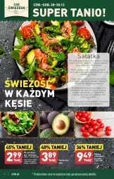 Gazetka promocyjna Aldi - Pełna oferta - Gazetka - ważna od 30.12 do 30.12.2023 - strona 6 - produkty: Sałatka, Sos, Sok, Ser, Mus, Cytryny, Sałat, Pieprz, Feta, Bazyl, Bazylia, Olej, Pomidory, Szpinak