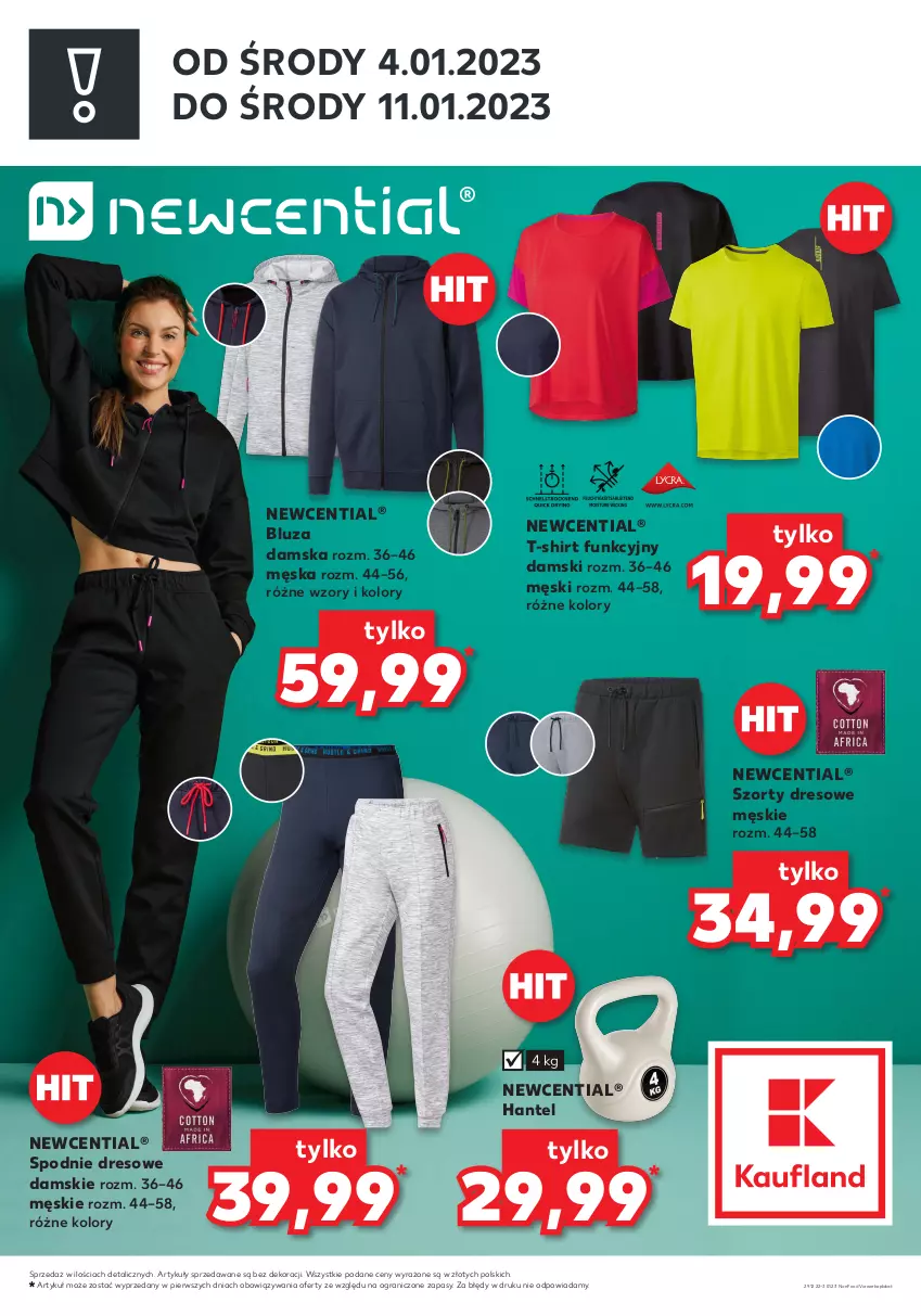 Gazetka promocyjna Kaufland - ZAPOWIEDŹ NASTĘPNEJ OFERTY - ważna 29.12.2022 do 03.01.2023 - strona 2 - produkty: Bluza, Dres, Gra, Spodnie, Spodnie dresowe, Szorty, T-shirt