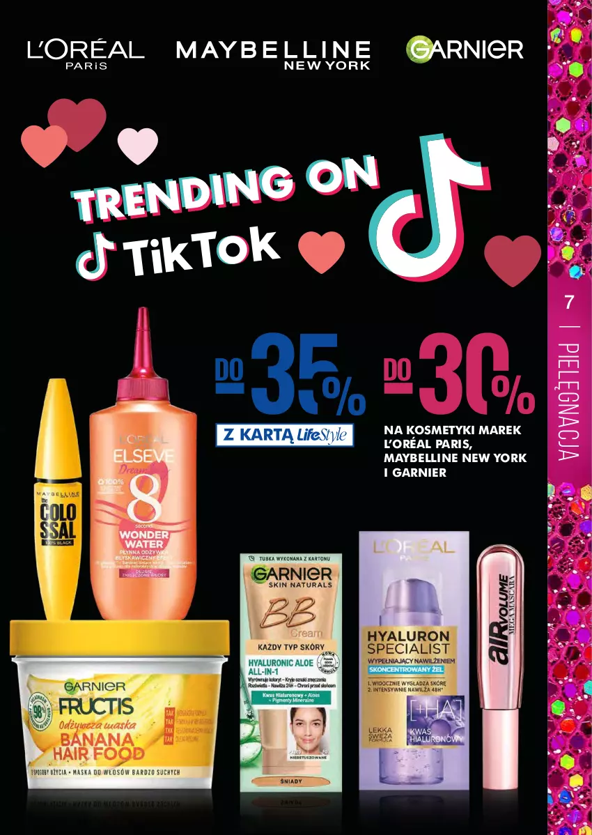 Gazetka promocyjna Super Pharm - Gazetka - ważna 17.02 do 02.03.2022 - strona 7 - produkty: Bell, Garnier, L’Oréal, Maybelline