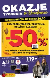 Gazetka promocyjna Biedronka - Okazje tygodnia - Gazetka - ważna od 09.11 do 09.11.2022 - strona 1 - produkty: Kurtka