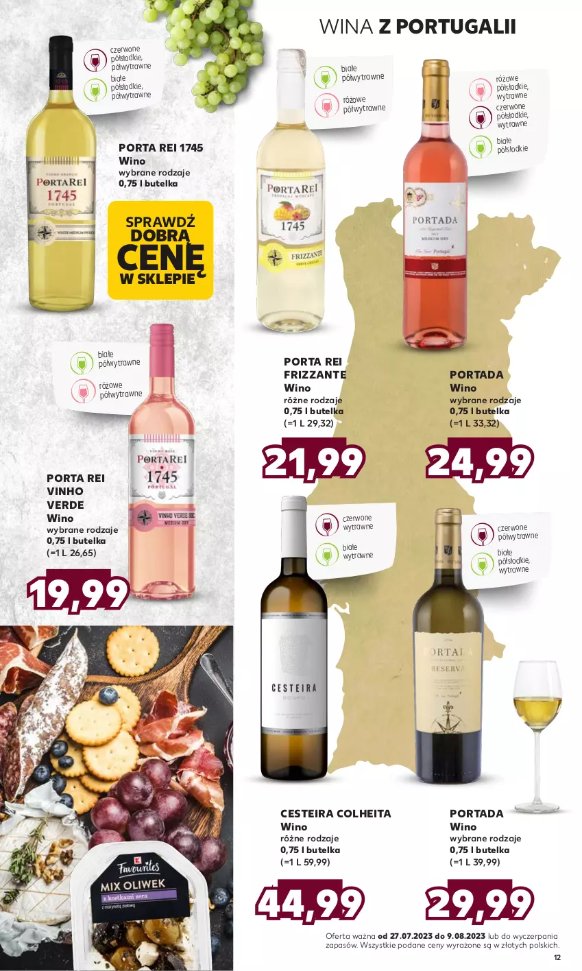 Gazetka promocyjna Kaufland - Barek Kauflandu - ważna 27.07 do 09.08.2023 - strona 12 - produkty: Por, Portada, Wino