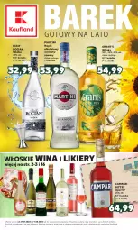 Gazetka promocyjna Kaufland - Barek Kauflandu - Gazetka - ważna od 09.08 do 09.08.2023 - strona 1 - produkty: Biały Bocian, Gra, Martini, Wódka, Whisky, Napój, Likier