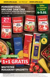 Gazetka promocyjna Stokrotka - Supermarket - Gazetka - ważna od 10.01 do 10.01.2024 - strona 2 - produkty: Makaron, Dawtona, Warzywa, Por, Gra, Spaghetti, Owoce, Pomidory, Mięso