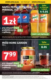 Gazetka promocyjna Stokrotka - Supermarket - Gazetka - ważna od 10.01 do 10.01.2024 - strona 3 - produkty: Warzywa, 7up, Pepsi max, Rama, Mirinda, Tran, Pepsi, Miód, Owoce, Napój, Mięso
