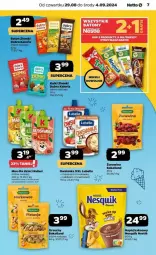 Gazetka promocyjna Netto - Gazetka - ważna od 04.09 do 04.09.2024 - strona 14 - produkty: Pistacje, Lubella, Pur, Mus, Gra, Nesquik, Bell, Owsianka, Dzieci, Baton, Kubuś, Bella, Kakao, Napój, Bakalland