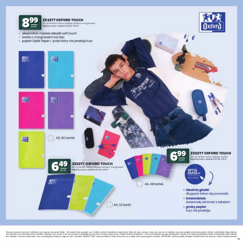 Gazetka promocyjna Stokrotka - Katalog Witaj Szkoło! - ważna 23.07 do 12.08.2026 - strona 13 - produkty: Gin, Mięso, Owoce, Warzywa