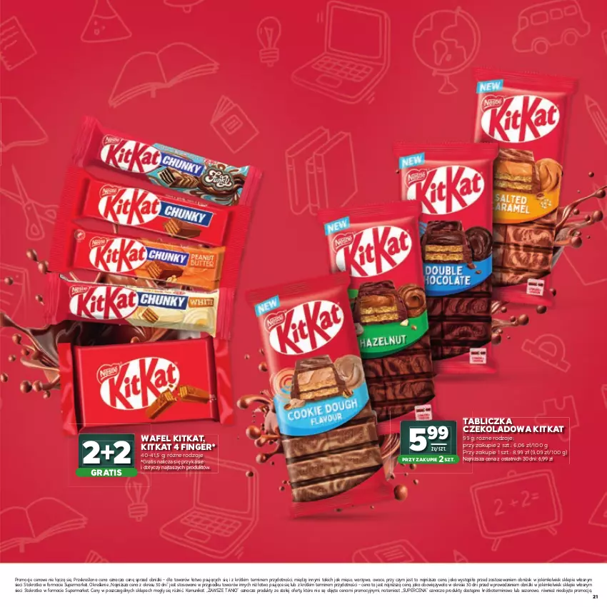 Gazetka promocyjna Stokrotka - Katalog Witaj Szkoło! - ważna 23.07 do 12.08.2026 - strona 21 - produkty: Gra, Mięso, Owoce, Warzywa