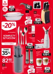 Gazetka promocyjna Selgros - Oferta przemysłowa - Gazetka - ważna od 16.02 do 16.02.2022 - strona 12 - produkty: Ser, Por, Noż, Ostrzałka do noży, Widelec, Lack, Syfon, Naczynie żaroodporne, Mango