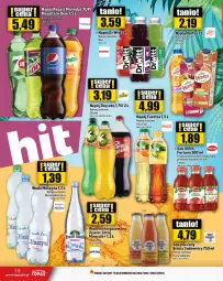 Gazetka promocyjna Topaz - Gazetka - Gazetka - ważna od 24.01 do 24.01.2024 - strona 18 - produkty: Top, Sok, Mus, Coca-Cola, Fortuna, Szyna, Woda, Napój, LG