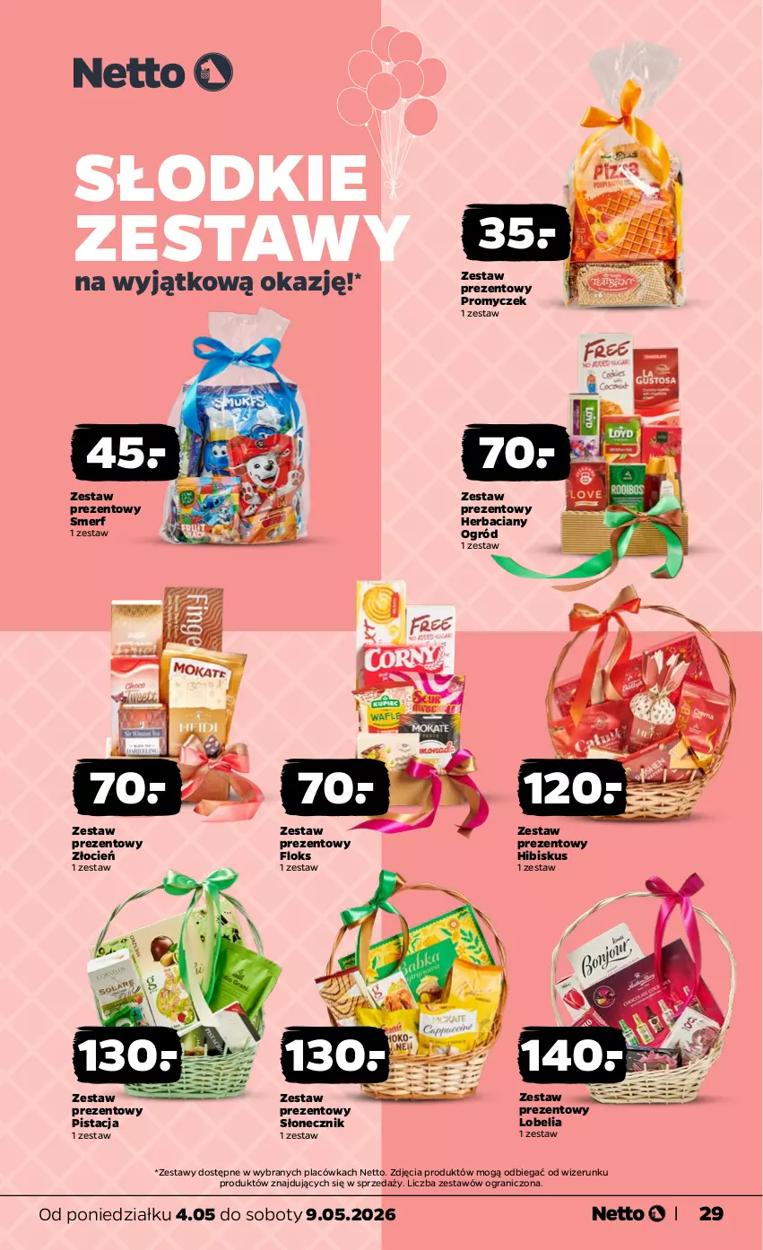 Gazetka promocyjna Netto - Od Poniedziałku - ważna 04.05 do 09.05.2026 - strona 29 - produkty: Cień, Gra, Hibiskus, Ogród, Zestaw prezentowy
