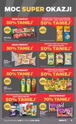 Gazetka promocyjna Netto - Od Poniedziałku - Gazetka - ważna od 09.05 do 09.05.2026 - strona 5 - produkty: Ryż, Mus, Whiskas, Ice tea, Karma mokra dla kotów, Chipsy, Wafle, Lipton, Sonko, Dzieci, Kubuś, Napój