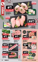 Gazetka promocyjna Netto - Od Poniedziałku - Gazetka - ważna od 09.05 do 09.05.2026 - strona 8 - produkty: Kurczak, Por, Filet z piersi kurczaka, Polędwiczka wieprzowa, Golonka z indyka, Tusz, Schab wieprzowy, Kotlet, Mięso wieprzowe, Mięso