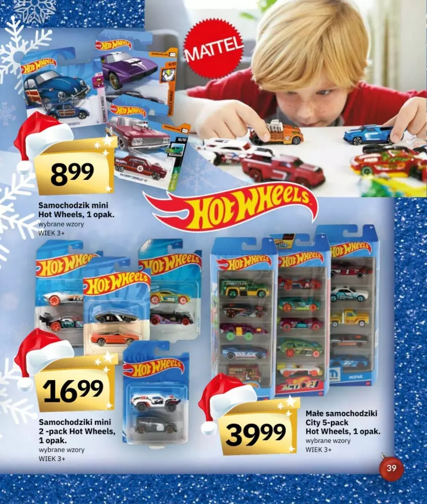 Gazetka promocyjna Twoj Market - ważna 18.11 do 24.12.2024 - strona 33 - produkty: Chodzik, Hot Wheels, Samochodziki