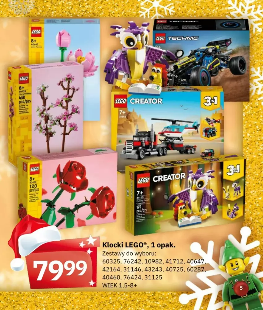 Gazetka promocyjna Twoj Market - ważna 18.11 do 24.12.2024 - strona 45 - produkty: Klocki, LEGO