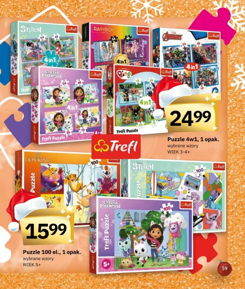 Gazetka promocyjna Twoj Market - ważna 18.11 do 24.12.2024 - strona 55 - produkty: Puzzle